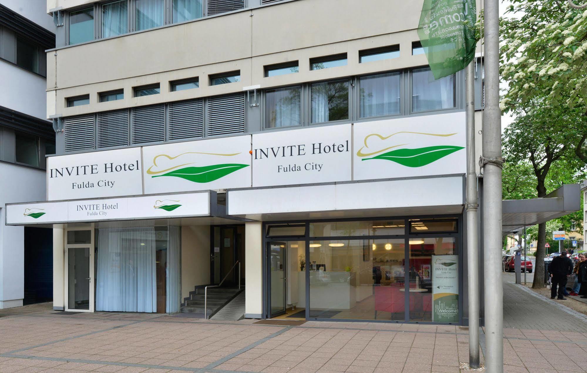 富尔达市中央火车站英维特酒店 外观 照片